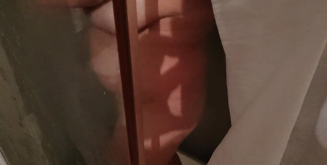 Caught My Stepsister in Shower. She Let Me Watch on She's Busty Body