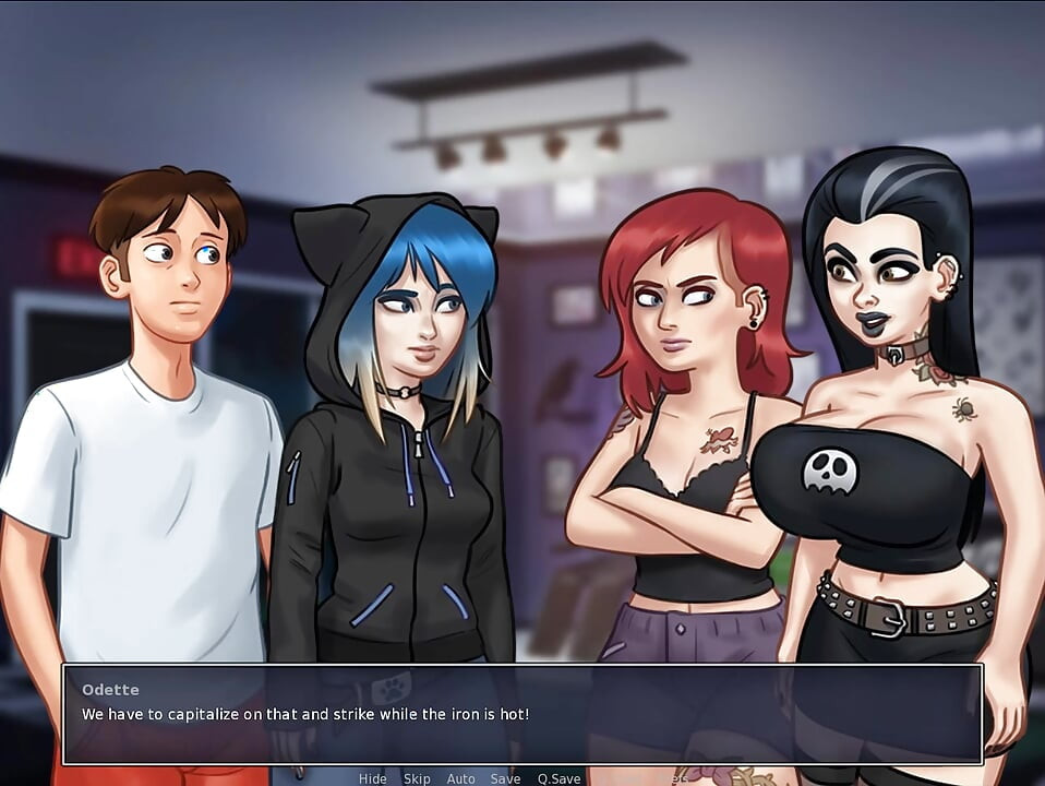 SUMMERTIME SAGA Μέρος 319 - Tatto Project Από MissKitty2K