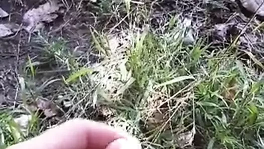 pissing açık havada 1
