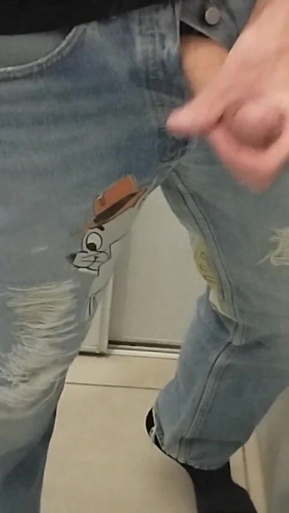 Denim Levi's Masturbation