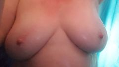 shower time for my breasts