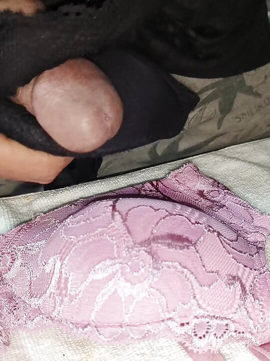 Cum on bra #3
