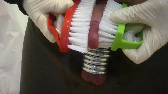 me cock brushing part.2