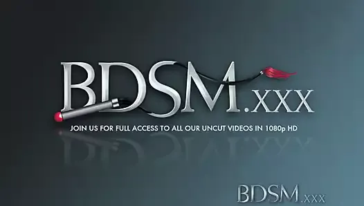 BDSM XXX Slave boy in metal stocks as he receives anal
