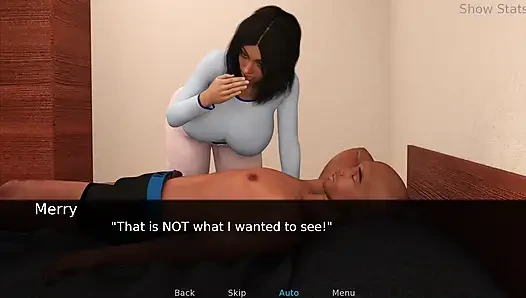 Istri hot proyek: 2 wanita bermain satu sama lain di kamar mandi.