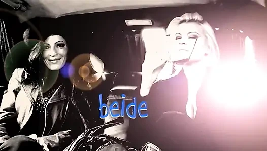 German Domination Blonde Sluts in Cage and Bathroom