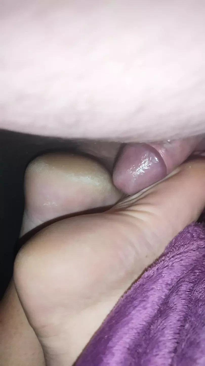 slow footjob evening show massive cumshot soles Barefoot feet foot cum big cock