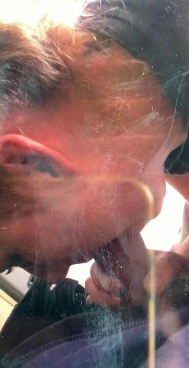 Cheating British slut sucking my dick