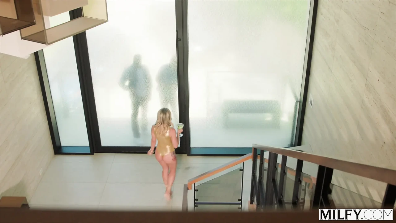 MILFY Naughty Blonde Housewife Andi Avalon Squirts All Over Two Huge Cocks In Wild Threesome