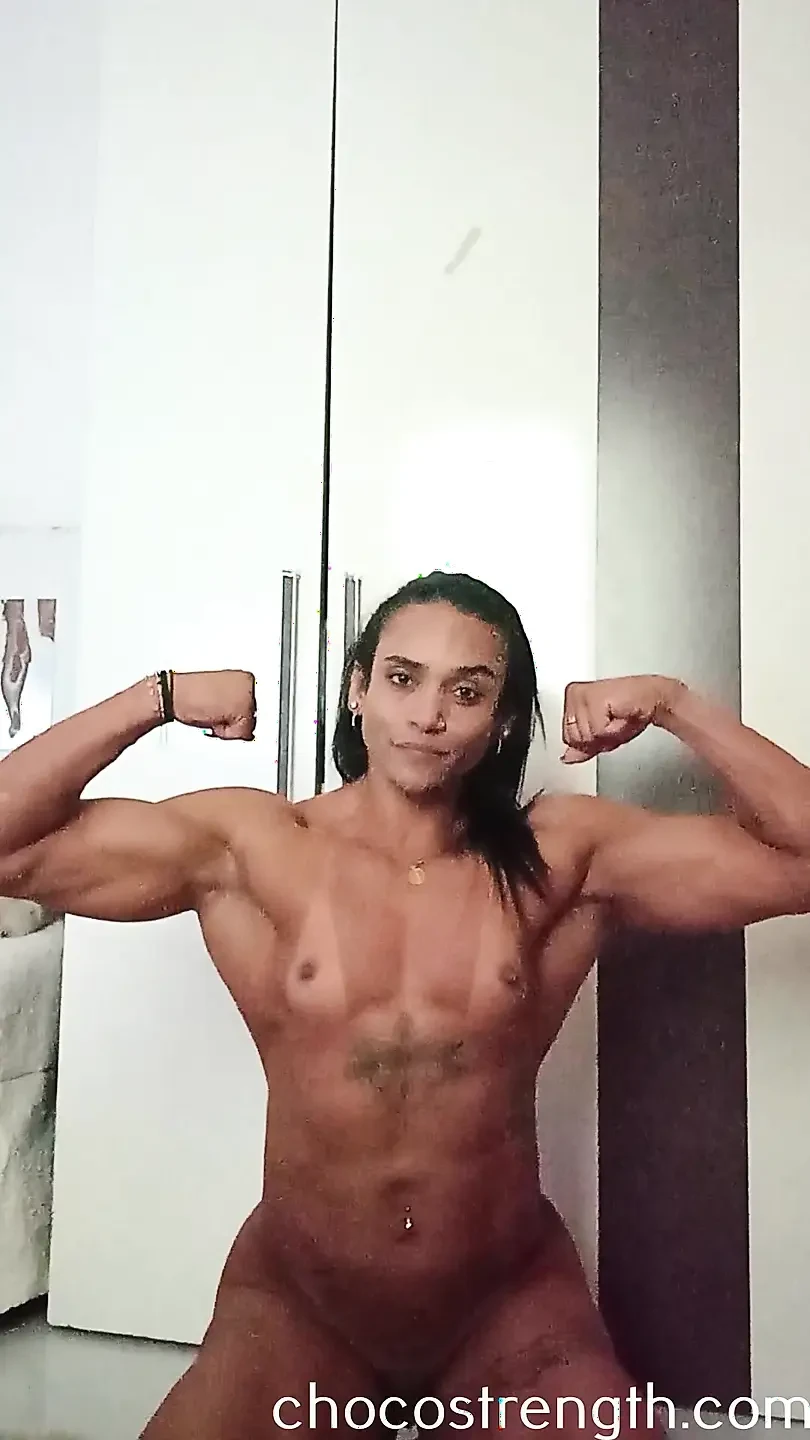 Shredded milf muscles aren’t for the weak