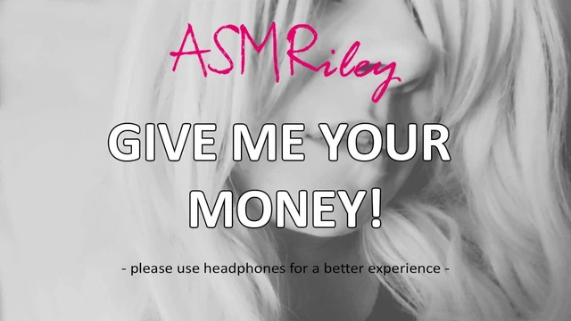 EroticAudio - ASMR Give Me Your Money! Findom