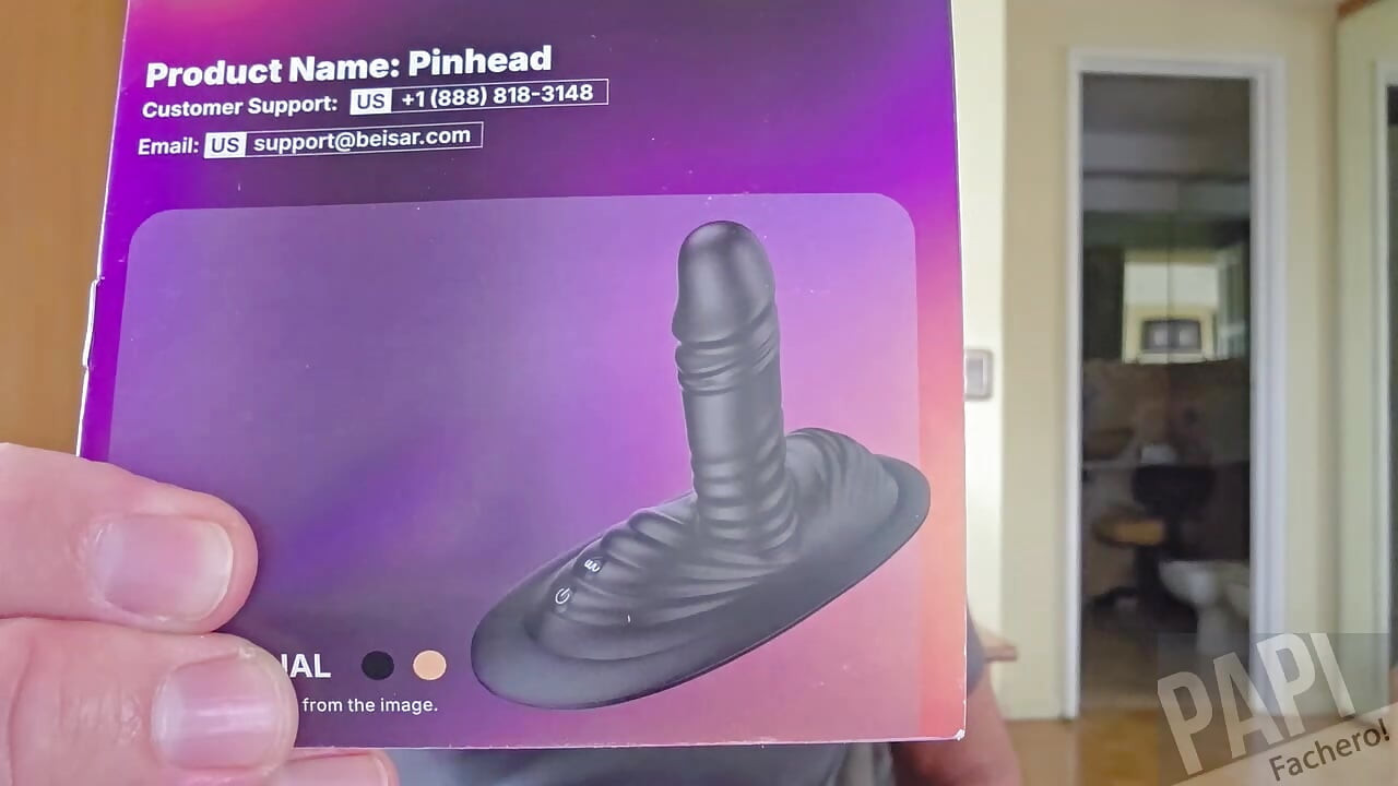 Pervy PapiFachero unboxes a new Butt Pirate Toy