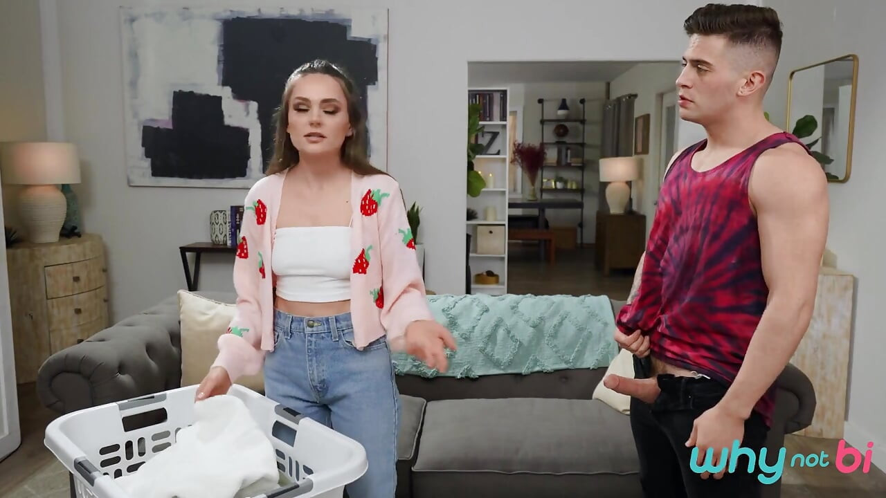 After a Quickie with His GF Aften Opal, Trevor Brooks Proceeds to Joey Mills's Asshole