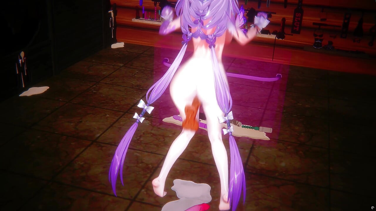 Honkai Star Rail - Castorice Rough Sex med voksen legetøj Gangbang, Creampie & Squirting 3D Hentai Sex Animation