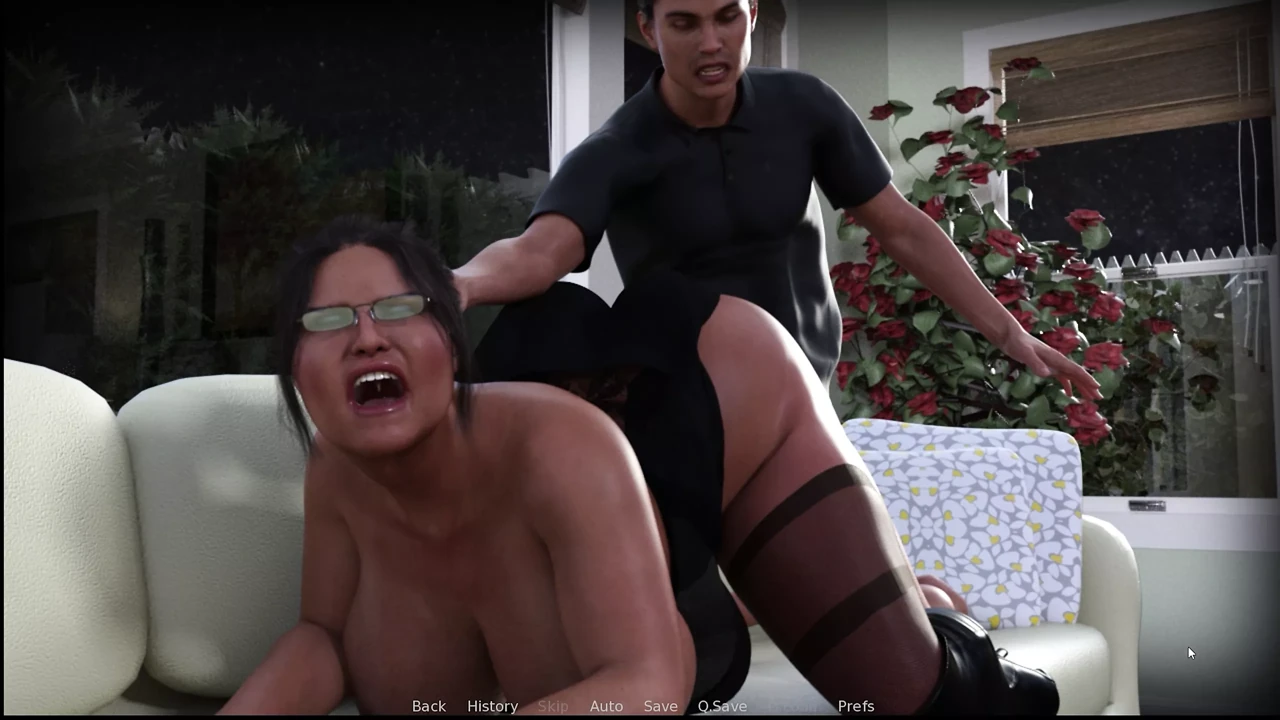 CURVY COUGARS STREET 1.4 - Sex with Barbara's stepmother