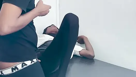 This Tiny Ebony Like Taking This Big Dick