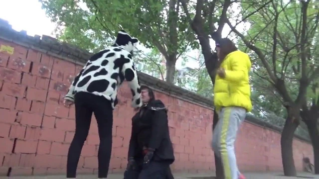 public femdom slapping