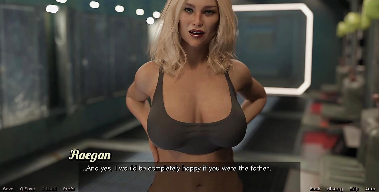 Stranded in Space - Reagan Wants to Get Pregnant