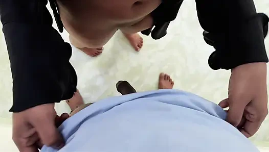 Красивую жену в хиджабе трахнул ее босс ради работы Promotion__ дези HD XXX