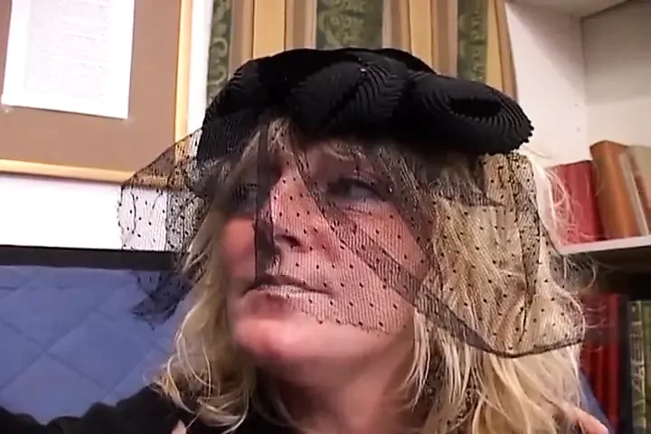 Horny Mature Getting Her Small Tits Sprayed with Cum