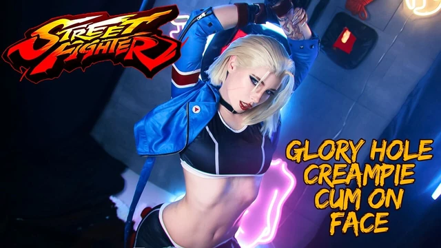 Глорихол с Cammy White. Кримпай и камшот на лицо - MollyRedWolf