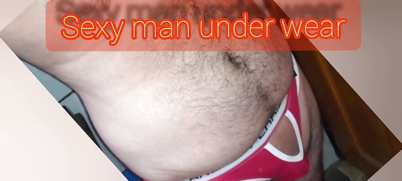 Red jock masturbation