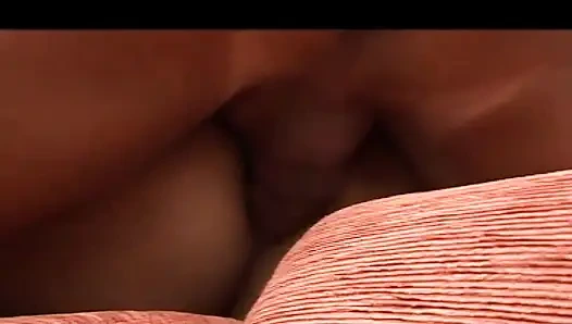Licking sucking big cock threesome pussy fucking