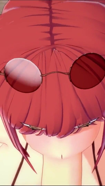 Makima blowjob on the beach - chainsaw man | Clip 1