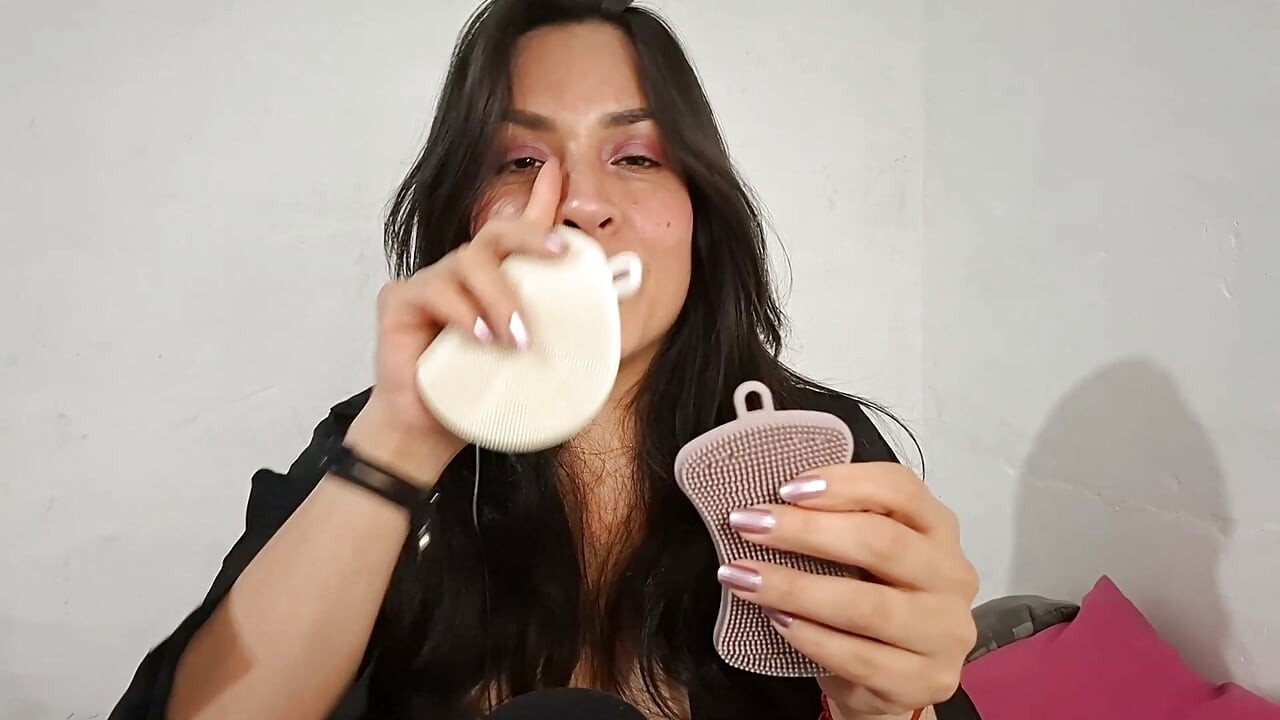 Asmr massagem craniana para sentir cócegas