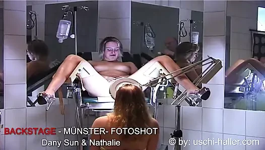 Backstage at a Photo Shoot with Dany Sun and Teen Nathalie