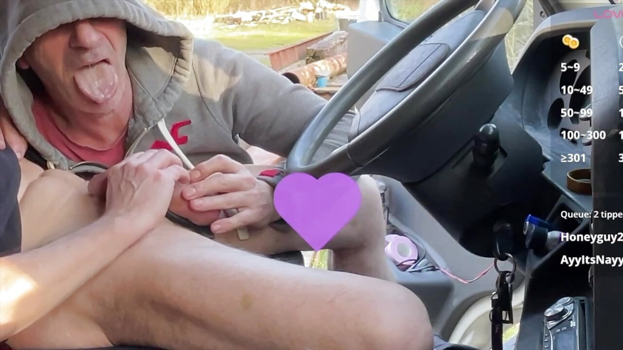 Continuation of the truck stop meeting inside my truck ,Part 2 getting more intense