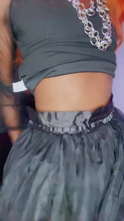 Long Black Cock Under the Little Black Dress