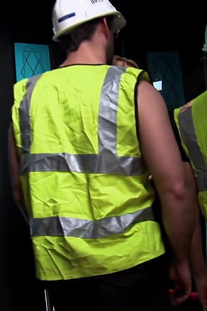 Blonde With Big Tits and Hot Body Gets Fucked Hard at the Construction Site and Sucks Cock