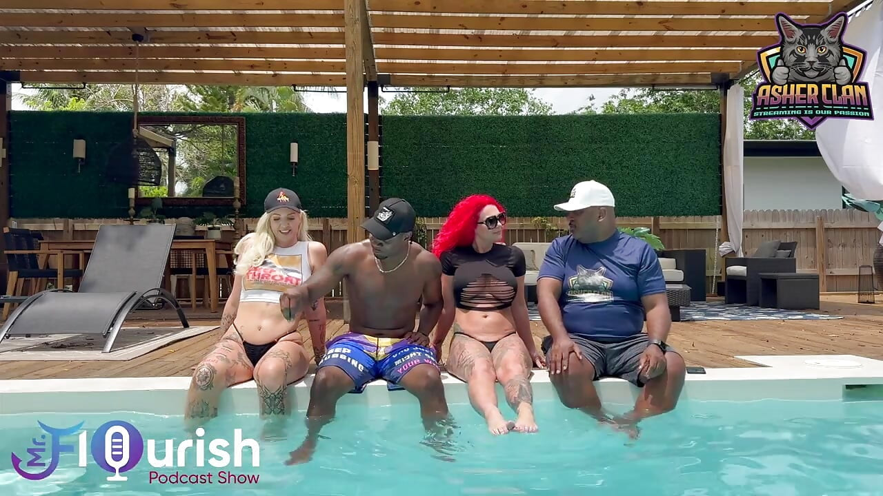 Mrflourish podcast bareng si tamu roxi keogh, gigi patsy dan datjguy di florida