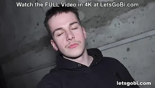 She was already Sucking him so I had to See what it’s Like at LetsGoBi