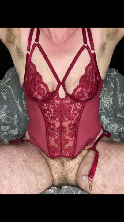 Cspot in red lingerie showing off their stuff