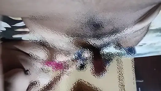 Bhabhi ko land chuswaya