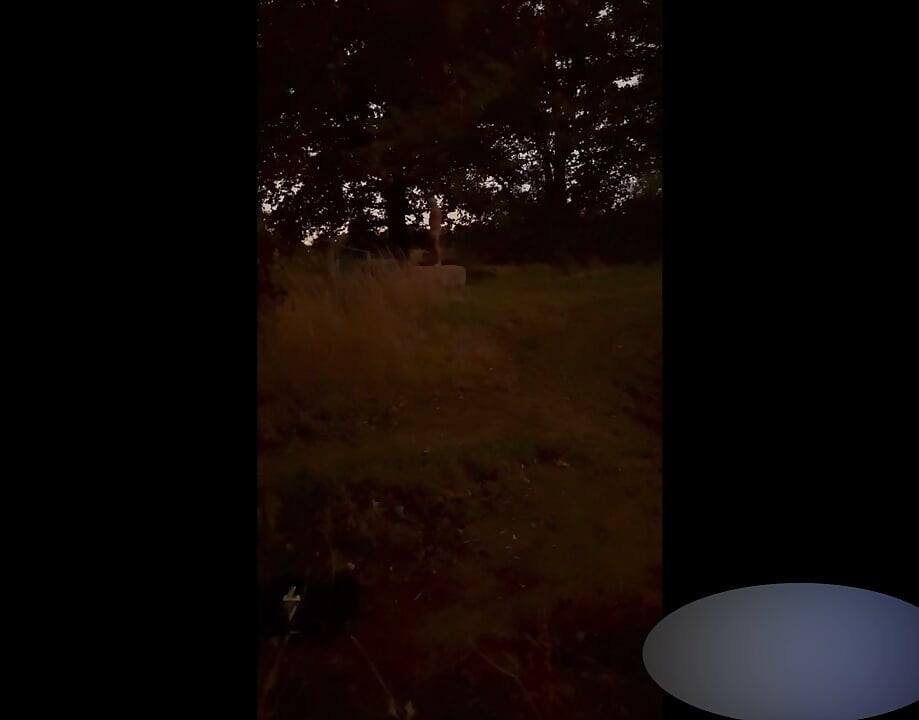 Totally naked as cars pass me at side of road