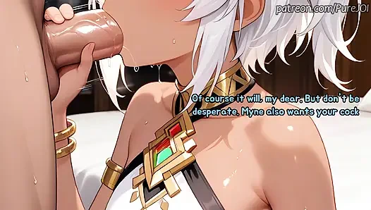 Gluttony'li Eris ve Myne'den Berserk'ten özel dağınık ödül (seks 31 talimatı)