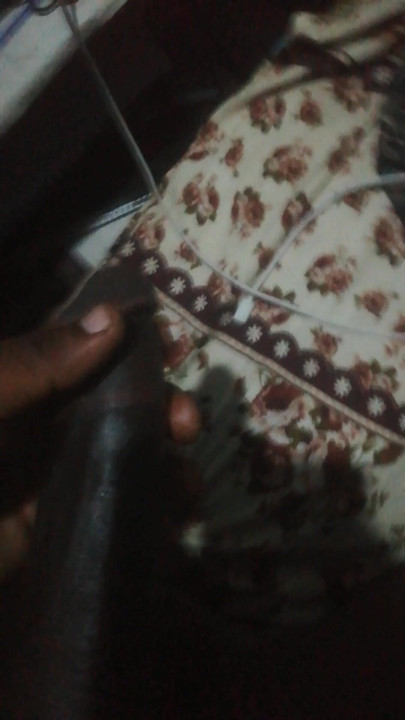 Masturbation in the rainy night