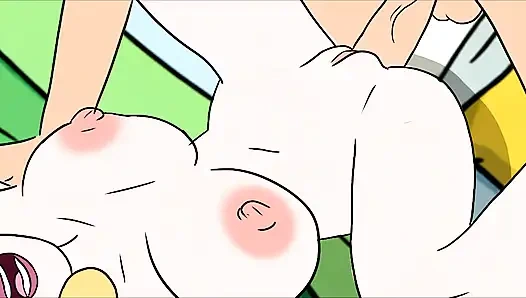 Бет Смит получает эрекцию и кремпай — Rick And Morty Intense Porn!
