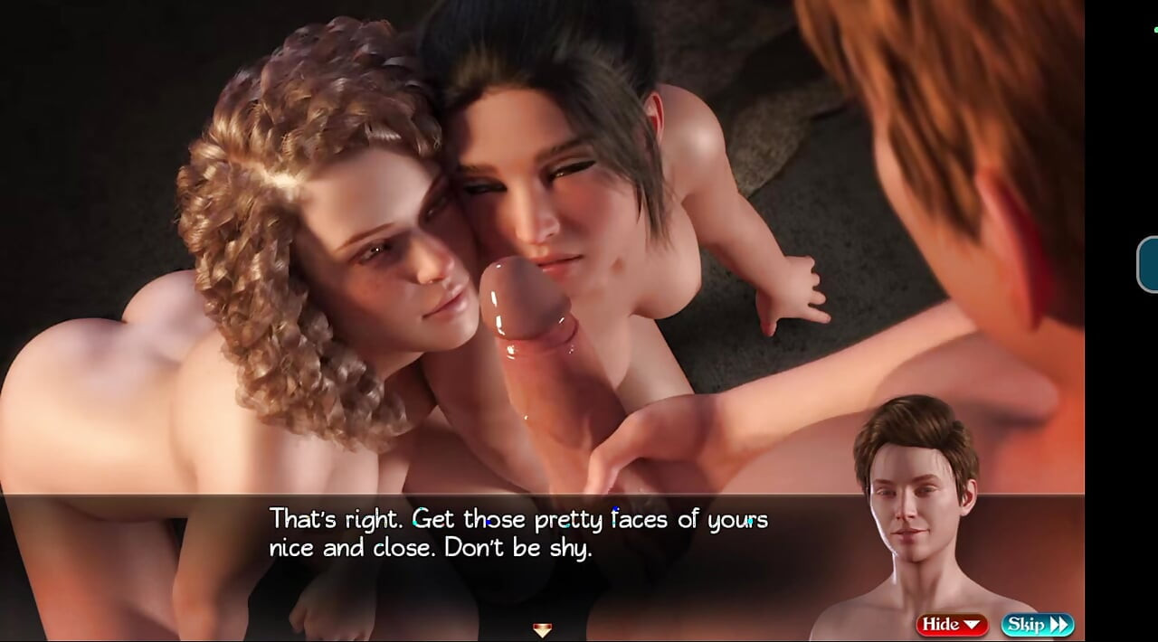 Sharing bed with step sister hot friend with noticing her and she also want to join us