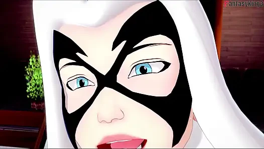 Felicia hardy (kucing hitam) lagi asik pakai bikini - marvel