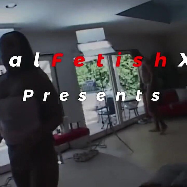 She lets that bubble butt do the talking as she gets on all fours and lets each guy's big penis ram into her and tickle her G