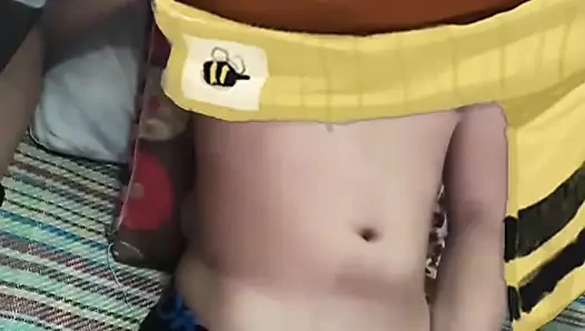 在房间里打手枪