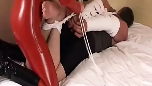 Male placed in Inescapable Bondage