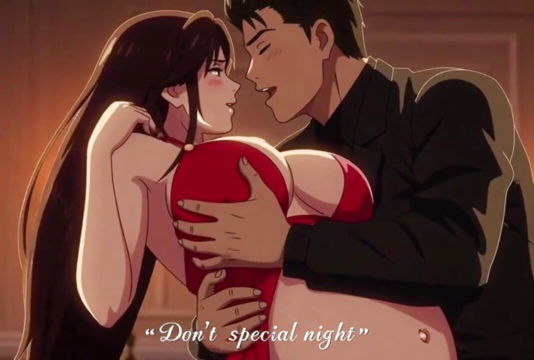 Romantic candlelight dinner that ends with husband making love to pregnant Ayesha on table