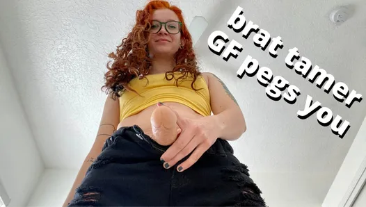 futa domme gf pegs you for being a brat - full video on veggiebabyy Manyvids