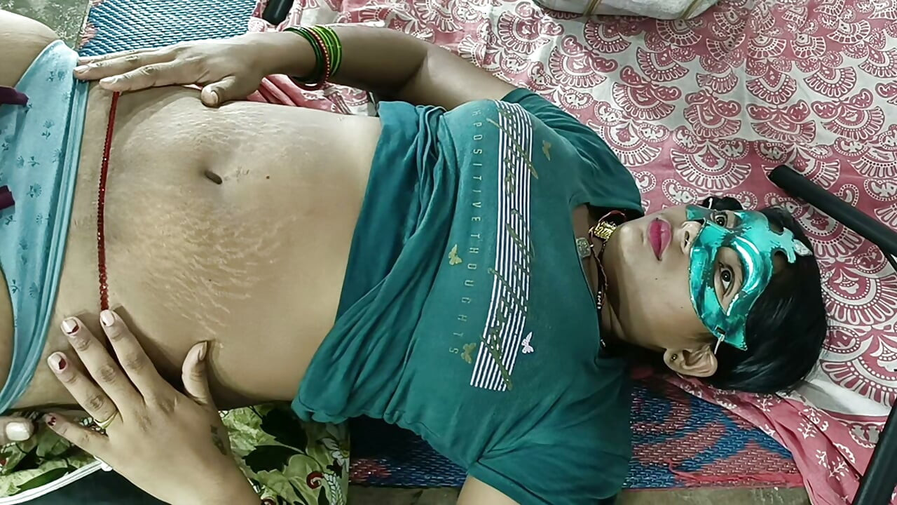 Sister-in-law has sex for the first time with a penis cover in a missionary position in Hindi audio.