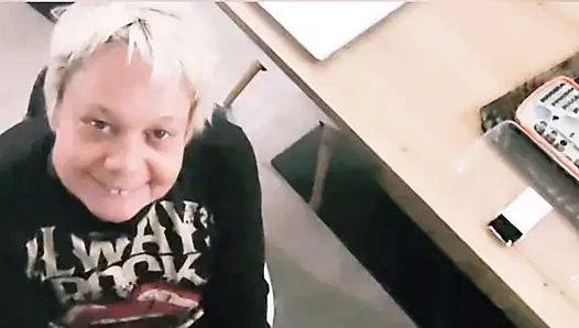 I seduce my stepson while he's at work and he fucks me like a real slut.